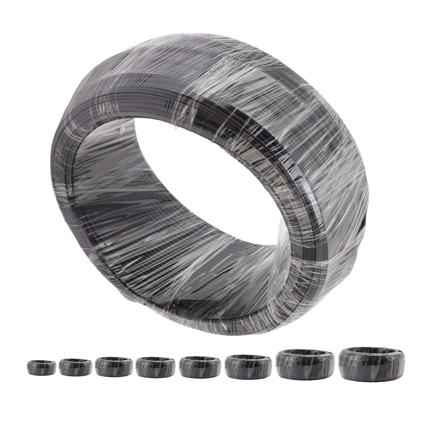 500g Black Aluminum Bonsai Training Wire – Flexible Garden Horticulture