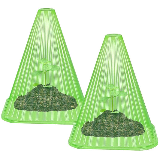5pcs Reusable Square Plant Growth Tents – Anti-Bird & Frost Covers