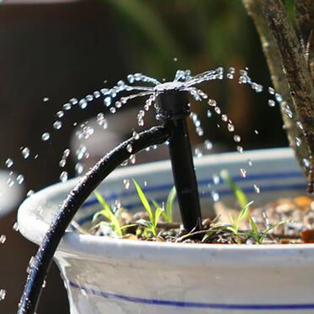 Adjustable 8-Hole Drippers – Precision Garden Irrigation Spikes (10pcs)