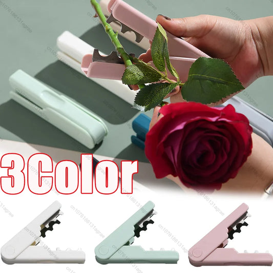 Rose Thorn & Leaf Remover – DIY Flower Cutting Tool for Gardening & Floral Arrangements