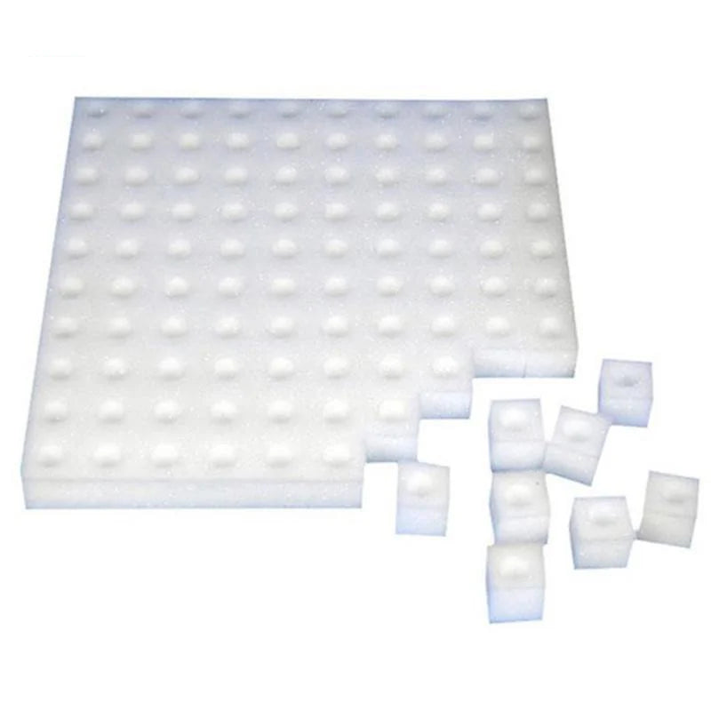 100pcs Hydroponic Seedling Sponge – Soilless Plant Starter Plugs
