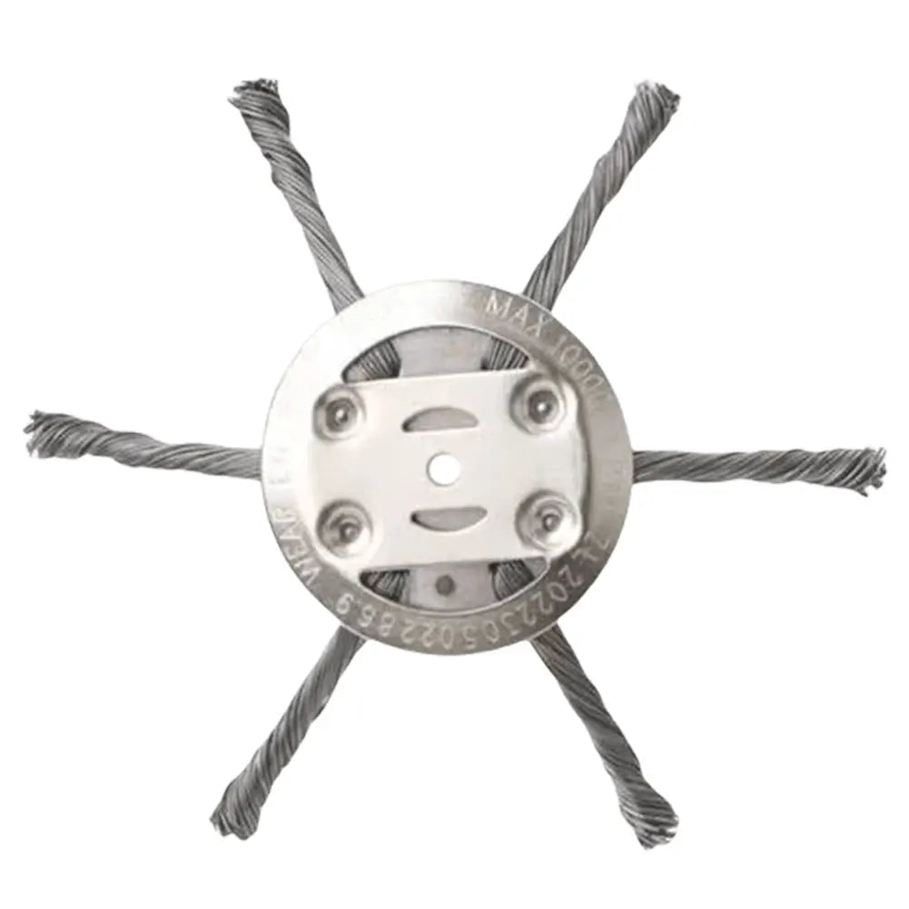 Universal Steel Wire Weed Brush Cutter Head – 15cm Lawn Mower Trimmer Disc