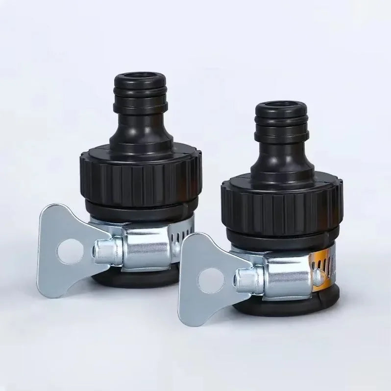 2/20PCS 1/2" BSP Threaded Tap Adapter — Quick Connect Garden Hose & Irrigation Pipe Fittings for Home Gardening