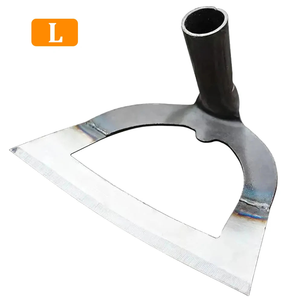 Handheld Hollow Hoe – Thickened Manganese Steel Weeding & Soil Loosening Tool for Gardening & Vegetable Planting