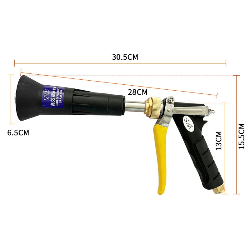 High-Pressure Garden Spray Gun for Irrigation & Pest Control