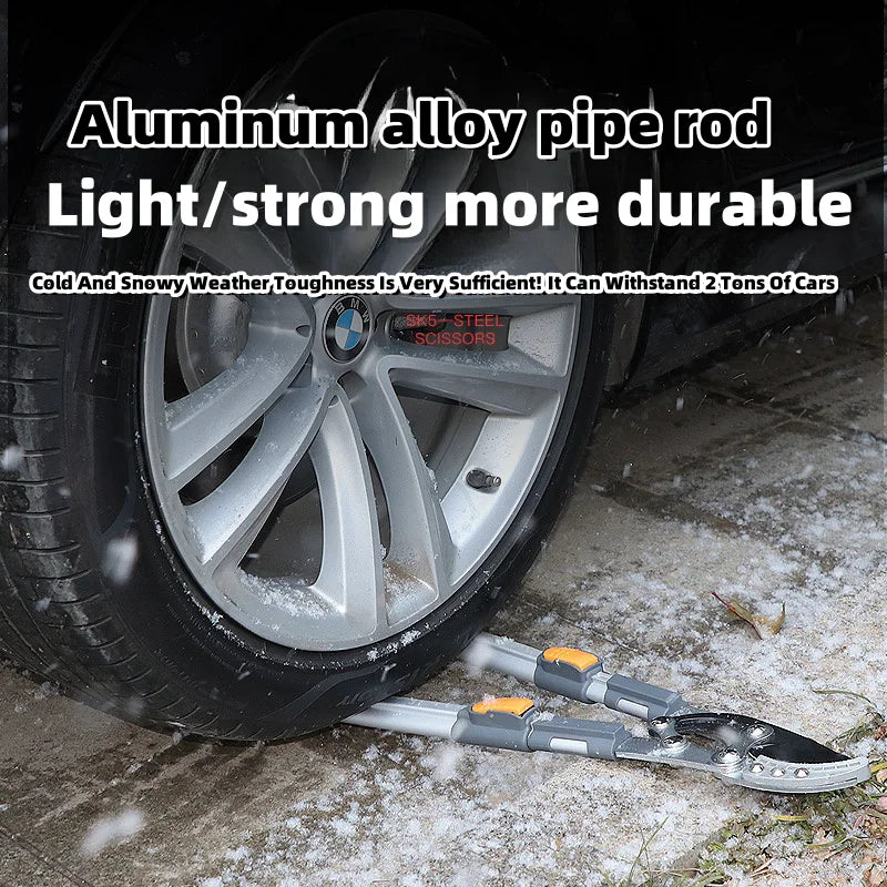 AIRAJ Telescopic Bypass Loppers – Gear-Driven, Cuts 30mm+ Branches