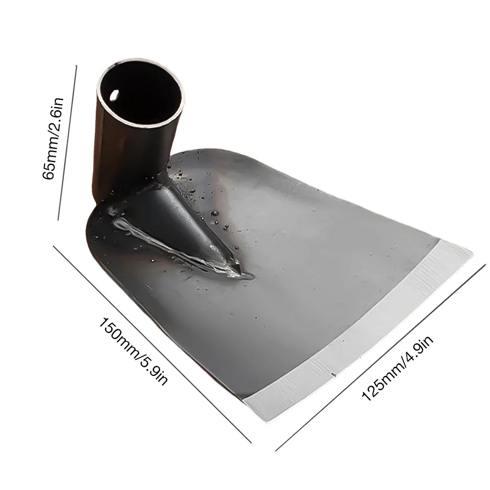 Durable Small Hoe for Soil Digging and Weeding – Manganese Steel Tool