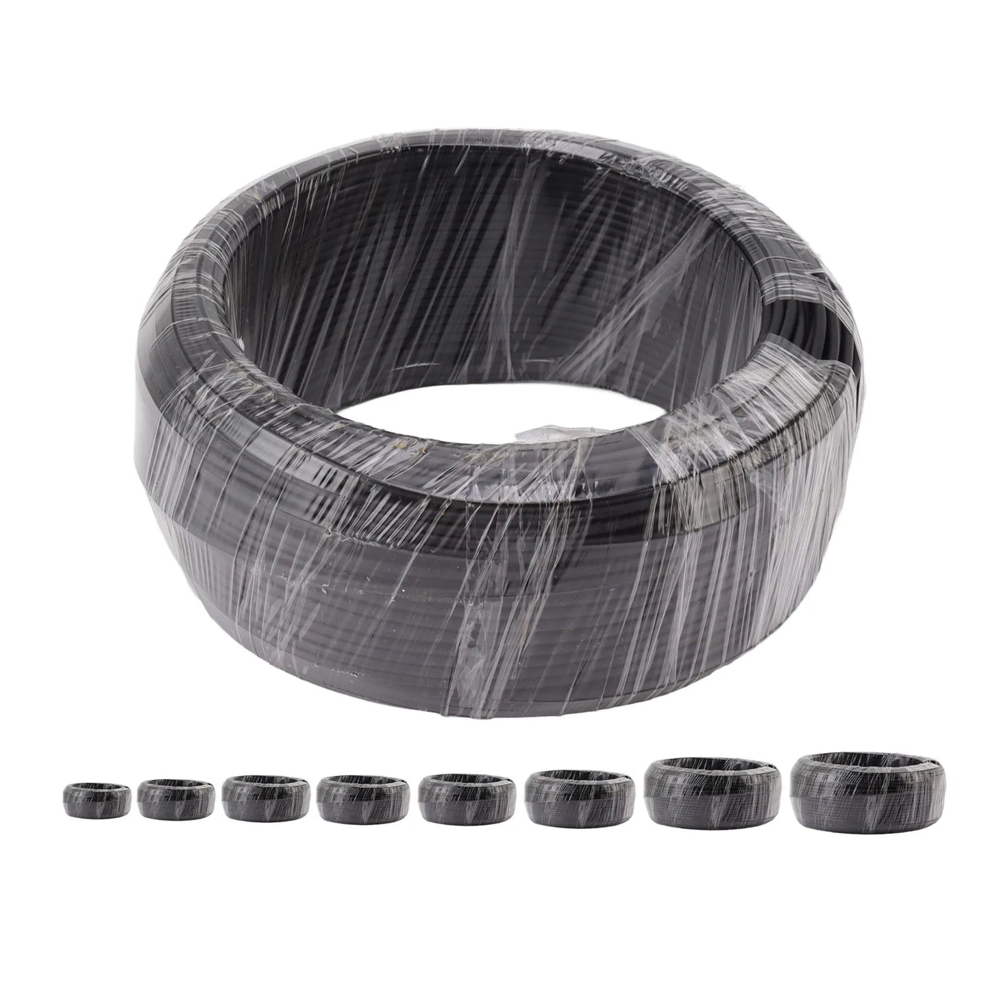 500g Black Aluminum Bonsai Training Wire — Flexible Tree Shaping Wire for Garden & Horticulture