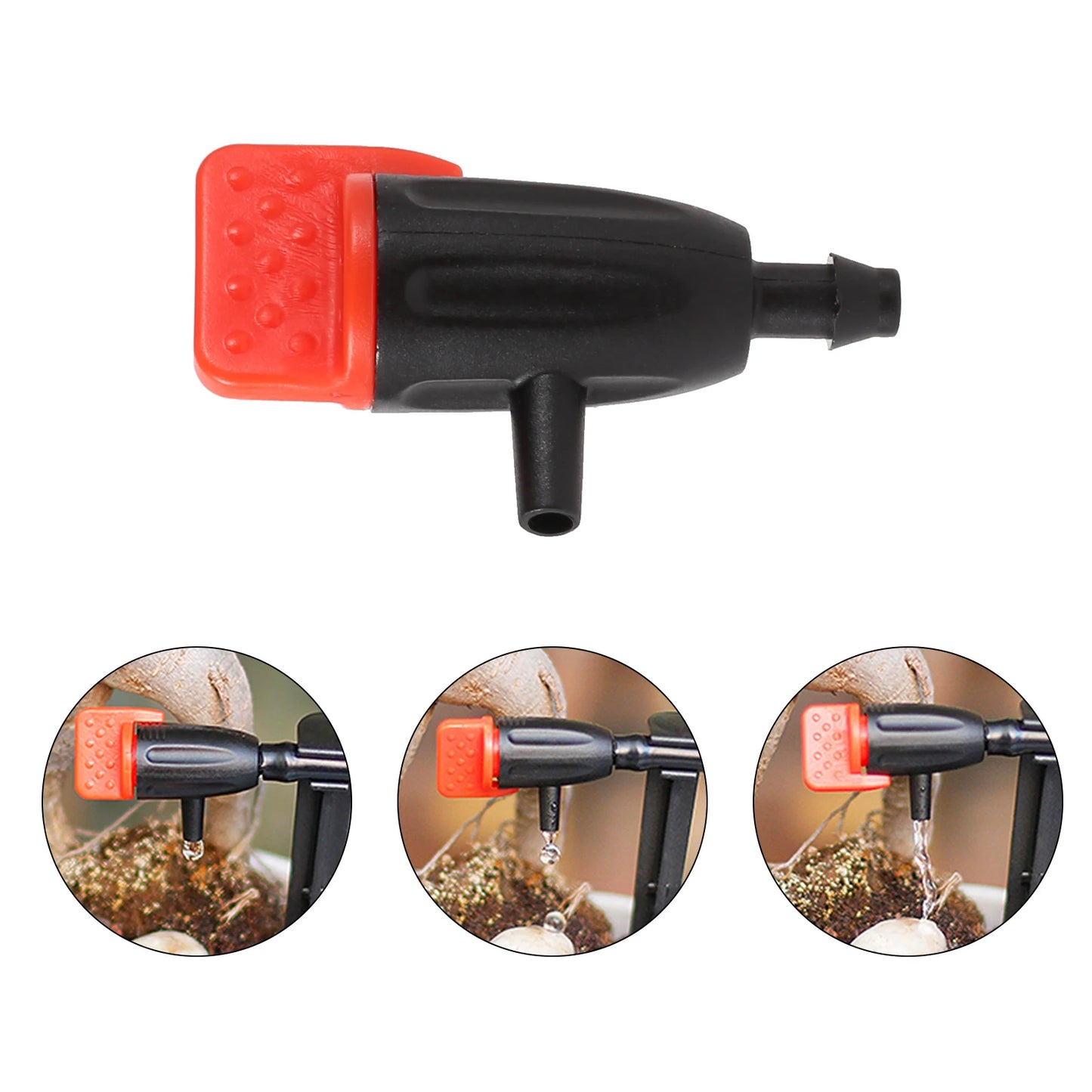 20pcs Adjustable Drippers – 0–60L/H Micro Irrigation Emitters