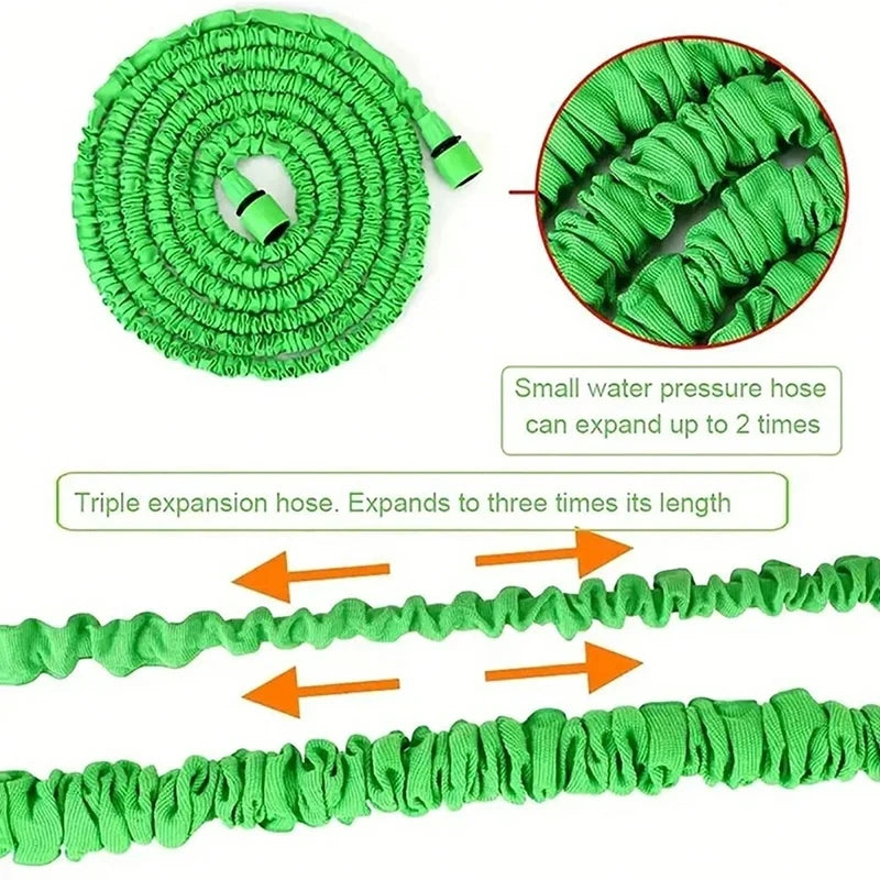 Expandable High-Pressure Garden Hose – Car Wash & Watering Pipe