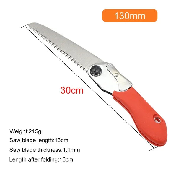 Foldable SK5 Hand Saw with Non-Slip Handle for Tree Pruning