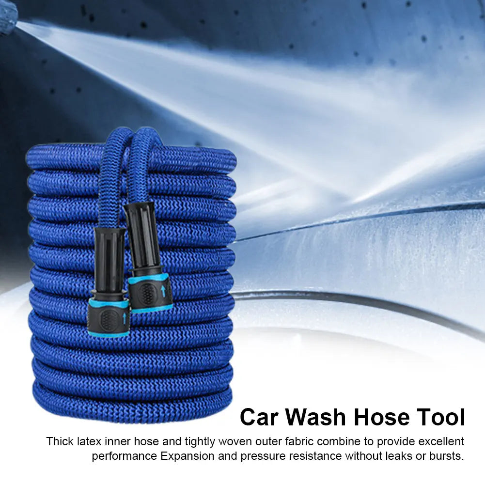 Expandable Magic Garden Hose with Quick Connector – 25ft to 100ft
