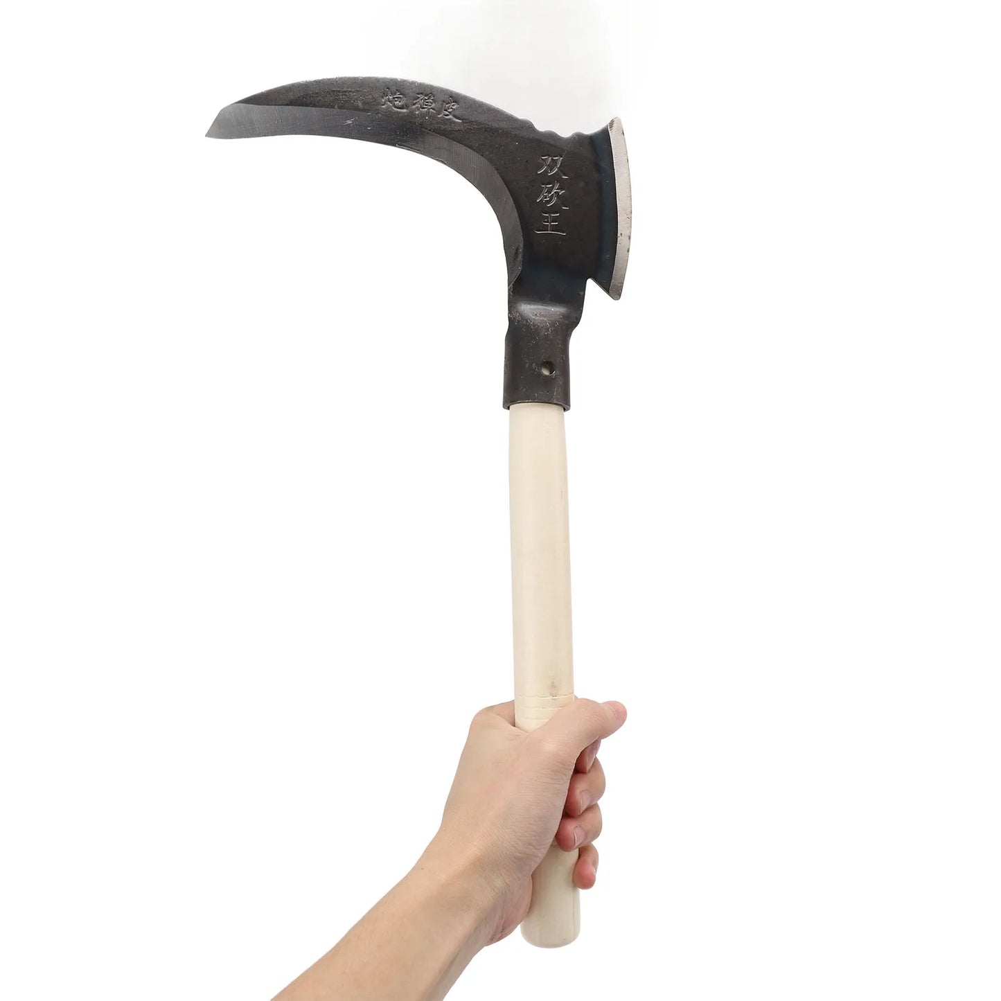 High Manganese Steel Double Sickle – Handheld Garden Cutting Tool