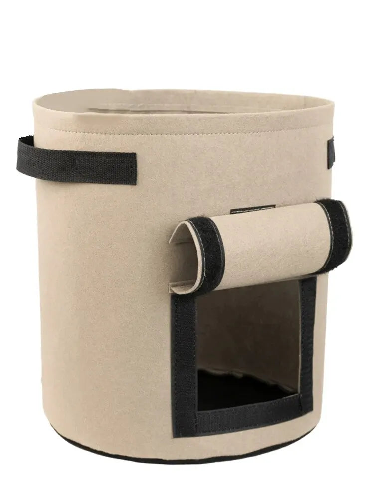 Large Felt Potato Grow Bag with Handles – Breathable, Durable, 5 & 7 Gallons