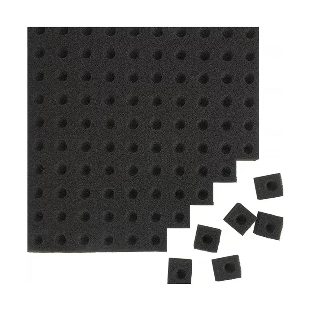 100pcs Hydroponic Seedling Sponge – Soilless Plant Starter Plugs