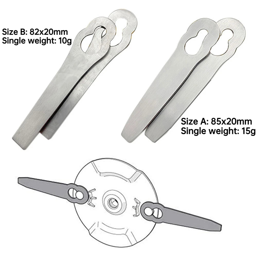 2/4PCS Replacement Blades for Stihl FSA 45/57 Grass Trimmer