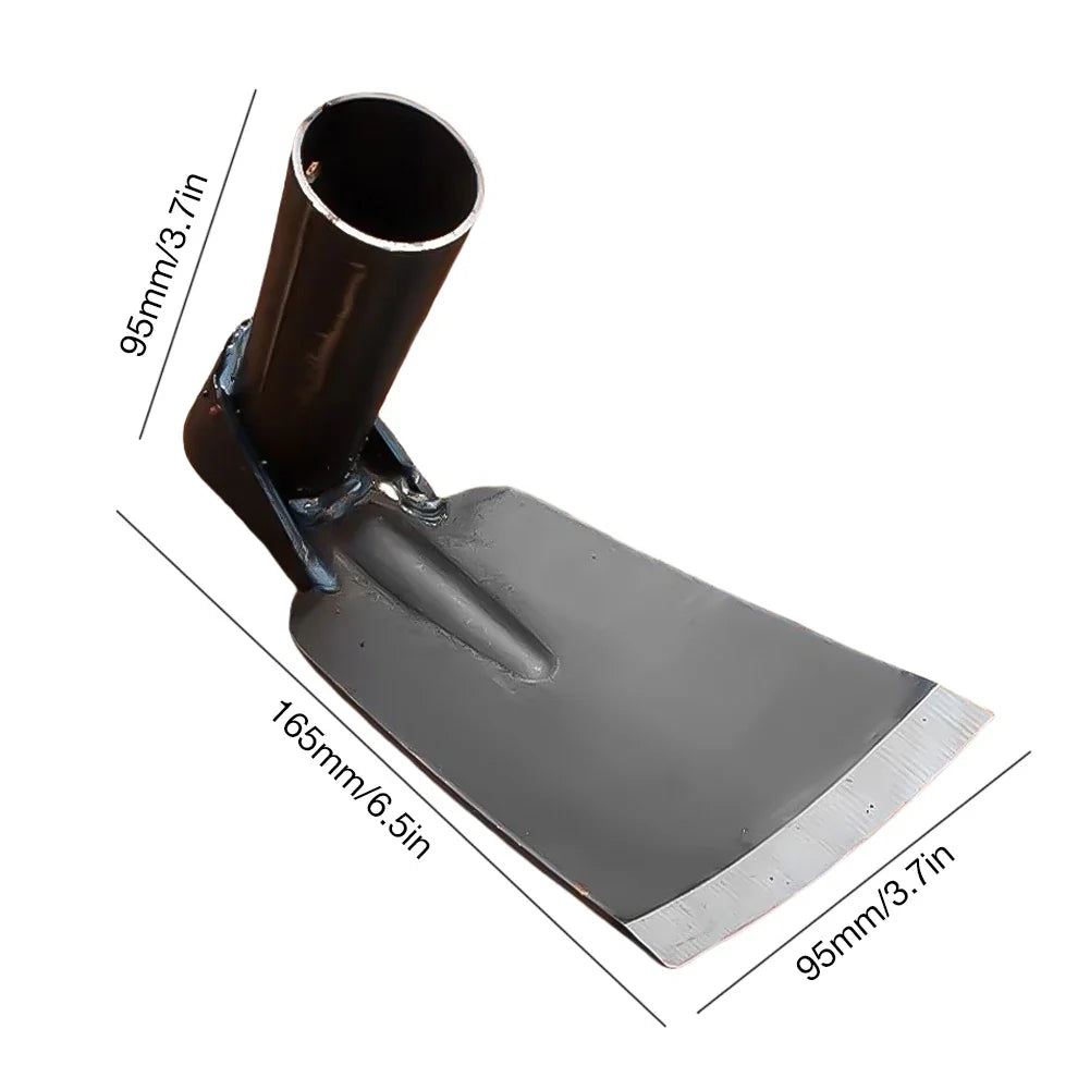Durable Small Hoe for Soil Digging and Weeding – Manganese Steel Tool