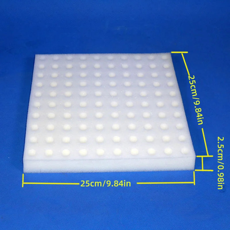 100pcs Hydroponic Seedling Sponge – Soilless Plant Starter Plugs