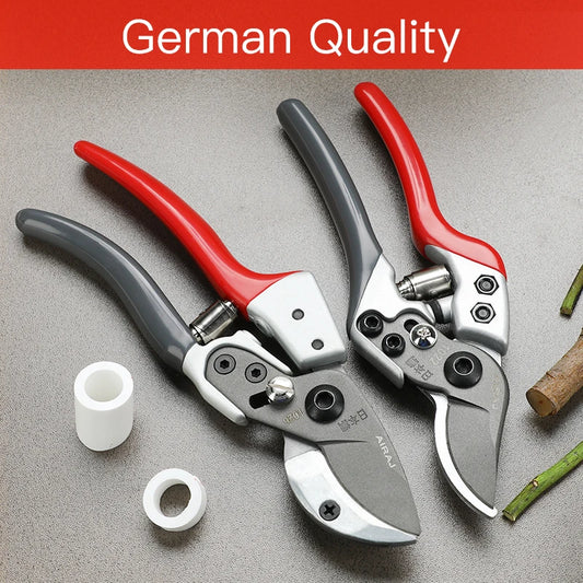 AIRAJ Bypass Pruning Shears – Sharp Garden Clippers for Trees & Bonsai