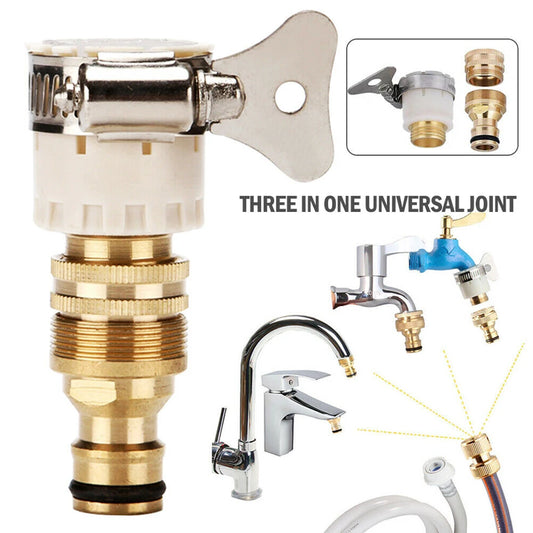 15–23mm Universal Garden Hose Tap Connector Set