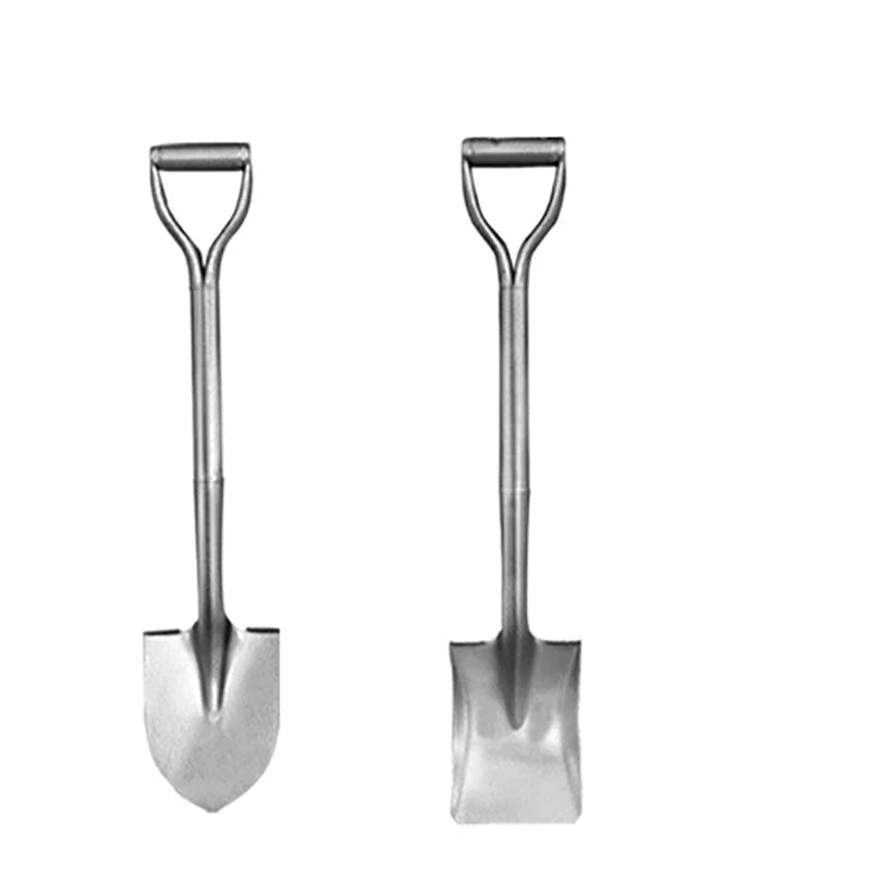 Heavy-Duty Manganese Steel Garden Shovel with D-Grip Handle – 76cm