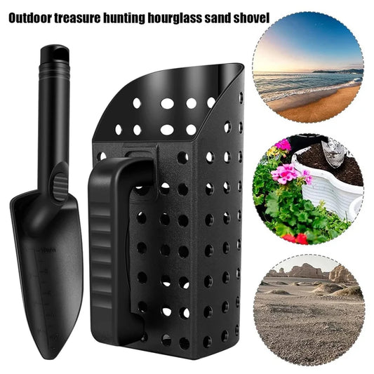 Metal Detector Sand Scoop & Shovel Set – Beach Treasure Hunting Tool