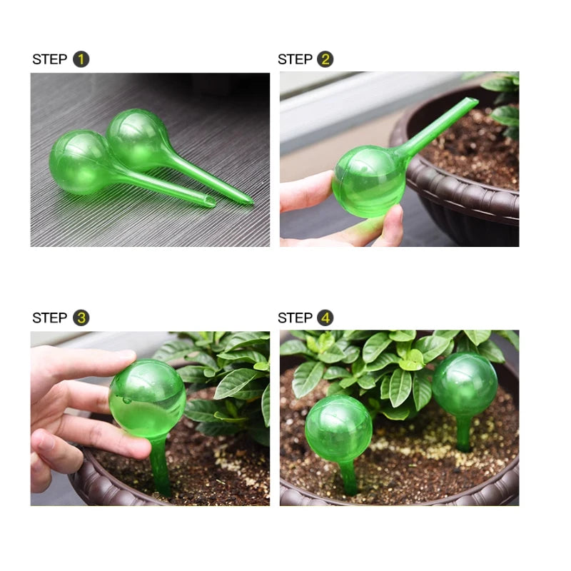 5pcs Self-Watering Globes – Automatic Water Feeders for Plants