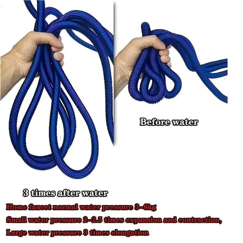 Flexible Expandable Garden Hose – 25ft to 150ft with Quick Connector