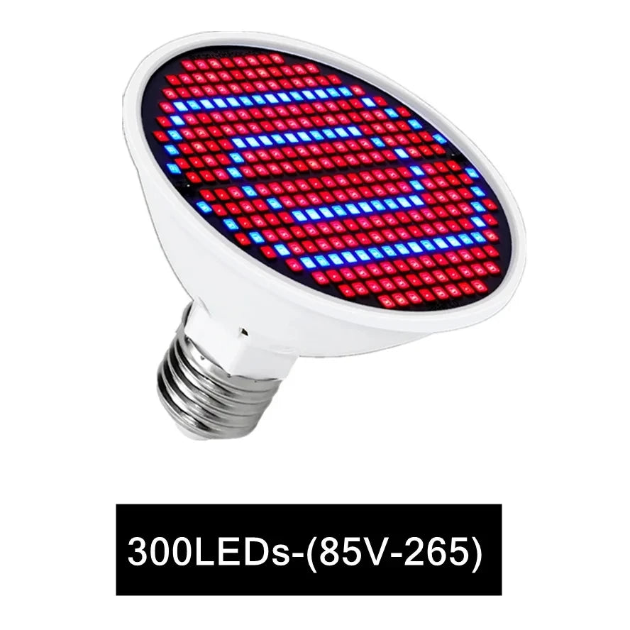 E27 LED Full Spectrum Grow Light Bulb for Seedlings & Succulents