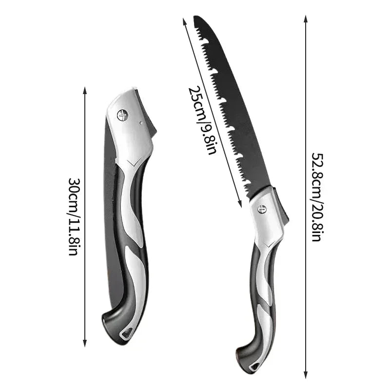 Folding Hand Saw – Portable Pruning & Wood Cutting Tool for Outdoors