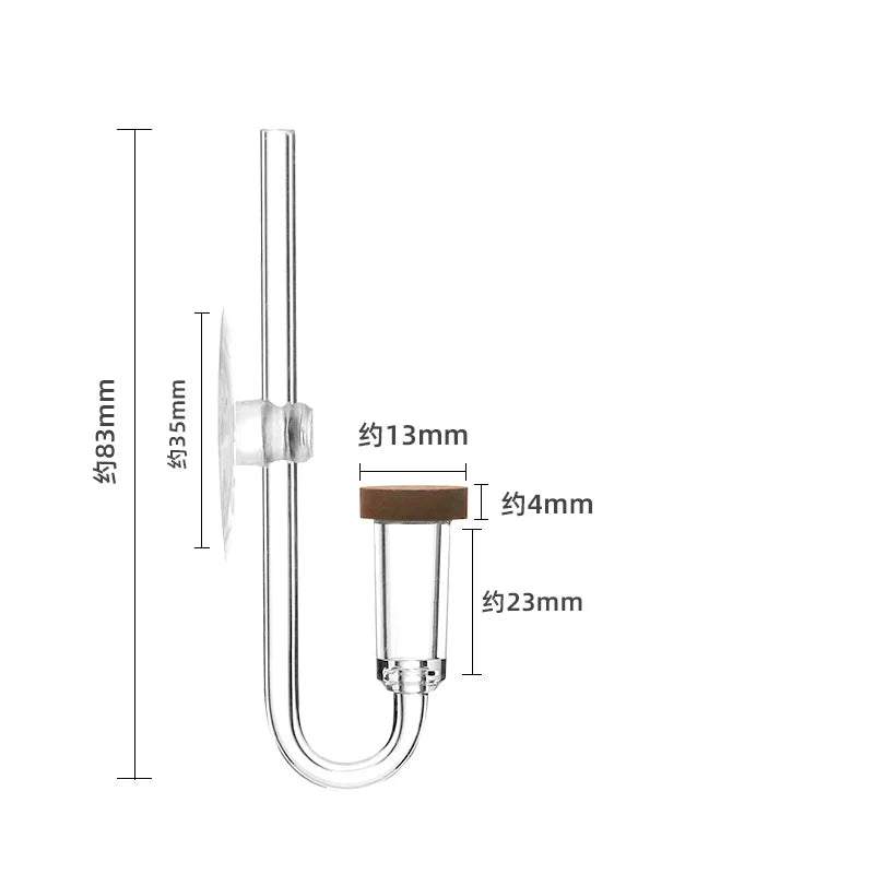 Acrylic CO₂ Diffuser for Aquariums – Aquatic Plant CO2 System Tool