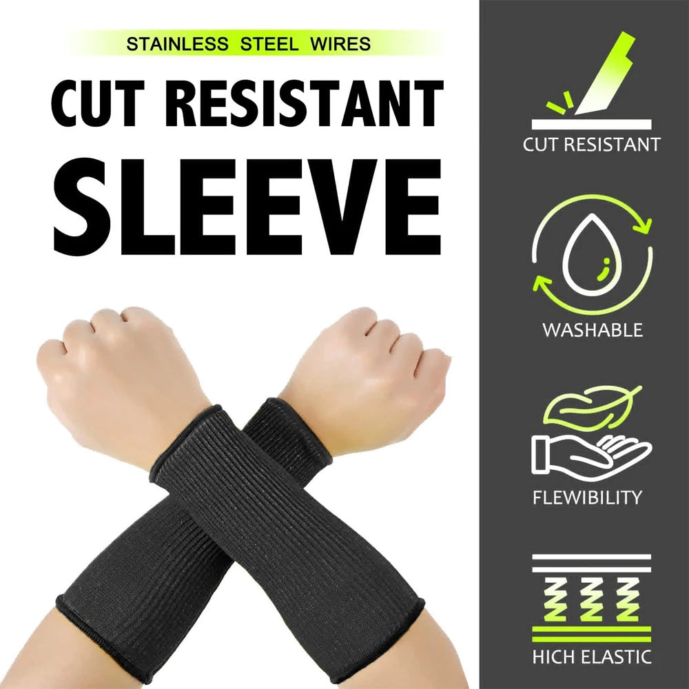 BraceTop Cut & Heat Resistant Arm Sleeves for Cooking & Gardening