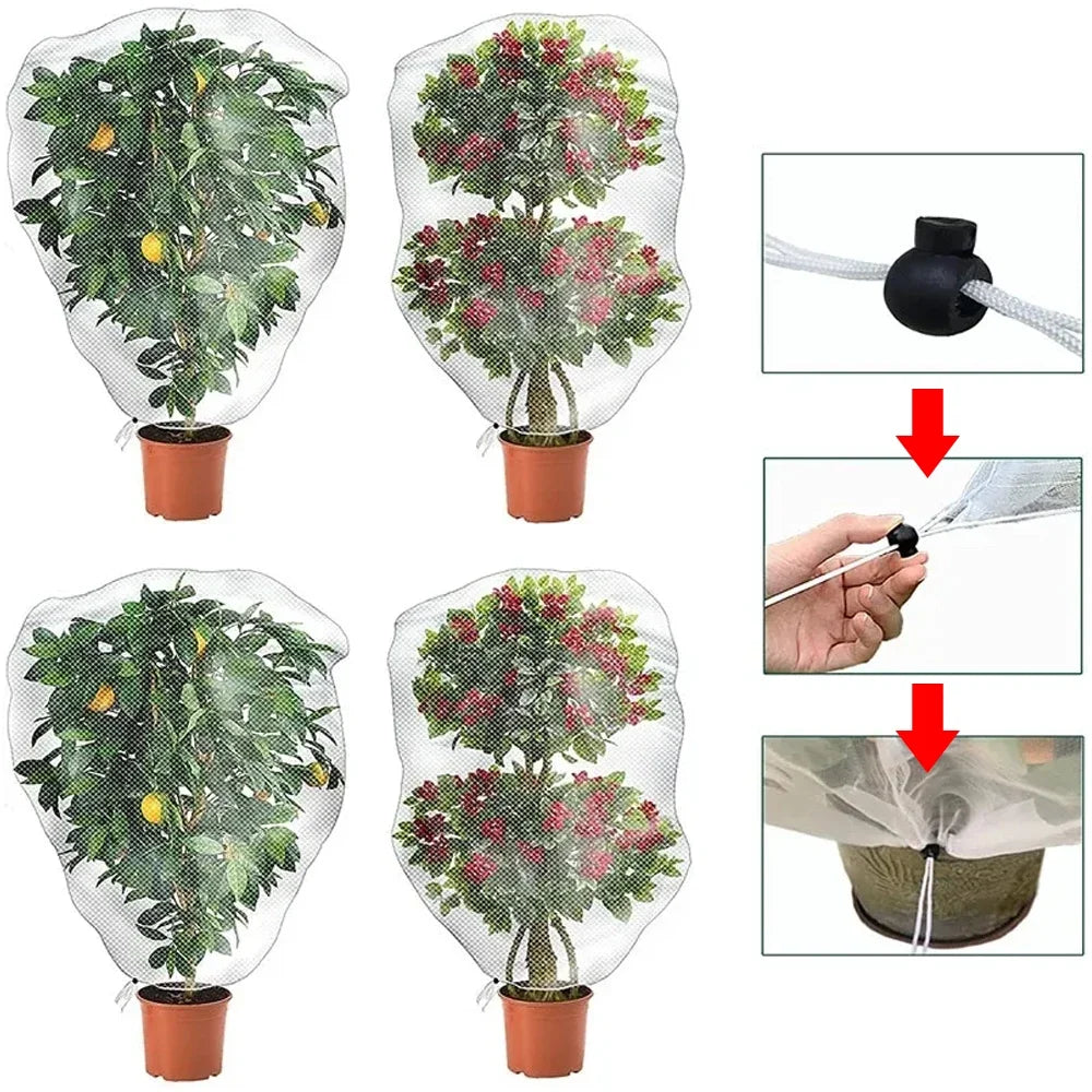 Reusable Plant Protection Net Bags – Anti-Bird & Pest Cover for Trees