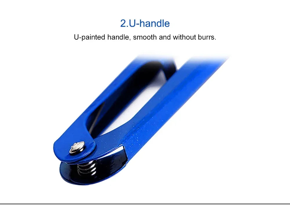 1/3PCS U-Shaped Stainless Steel Scissors for Sewing & Gardening