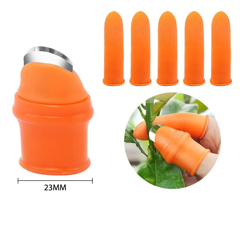 Thumb Cutter Tool – Silicone Finger Knife for Harvesting & Kitchen Use