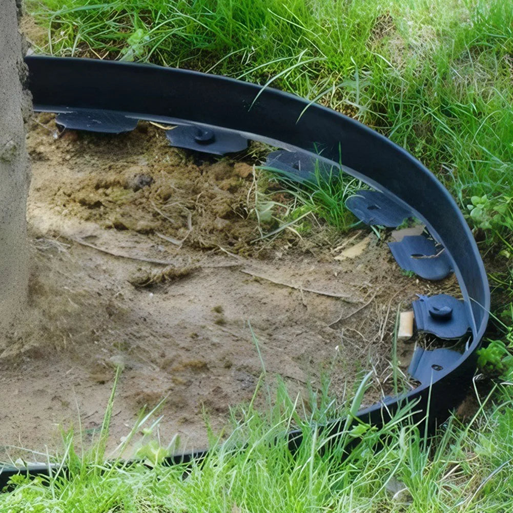 10M No-Dig Garden Edging Kit – Heavy Duty with 30 Spikes