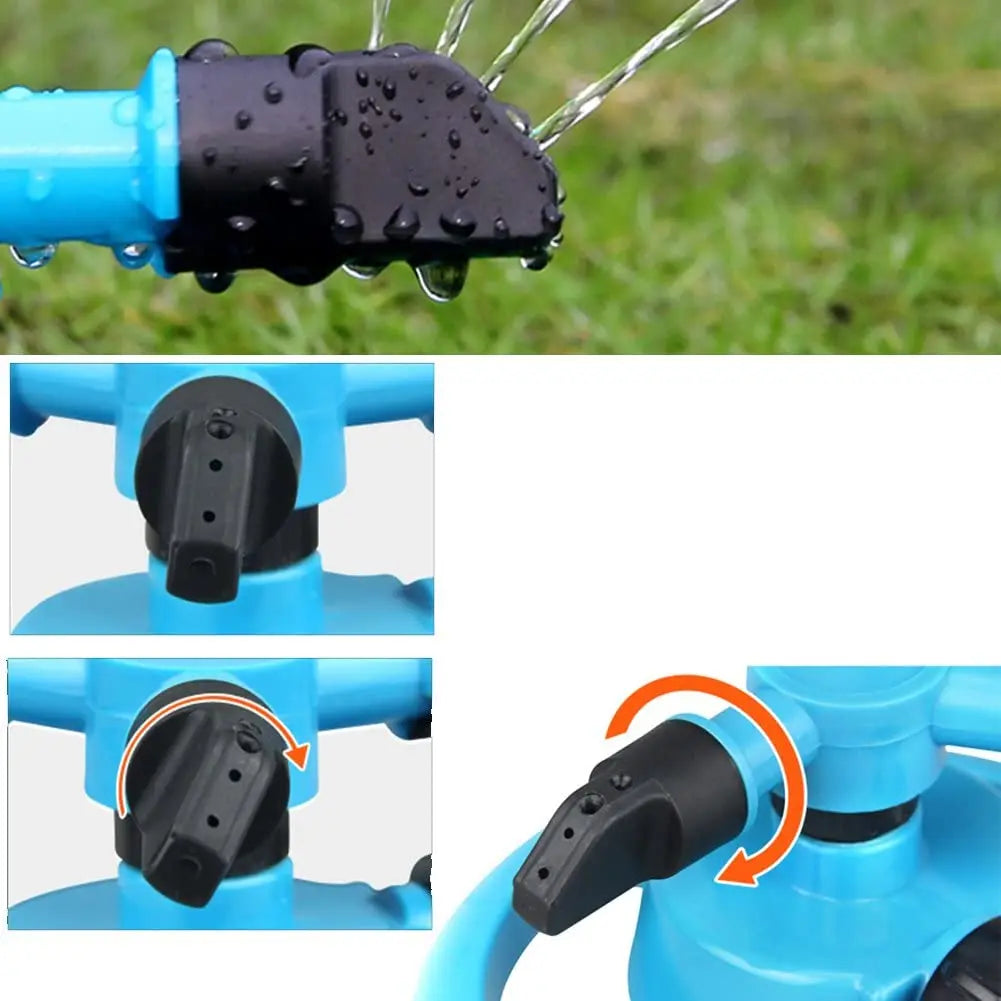 360° Rotating Garden Sprinkler – Automatic Lawn Irrigation System