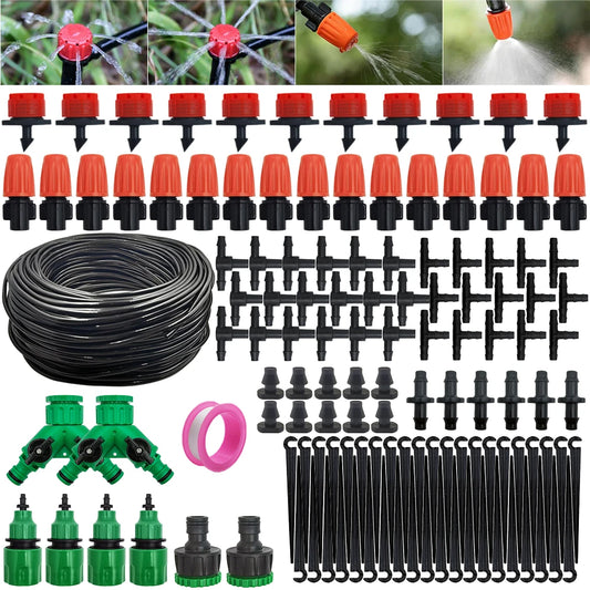 Automatic Drip Irrigation System Kit – Adjustable Garden Watering Hose with Easy Installation & Water-Saving Design