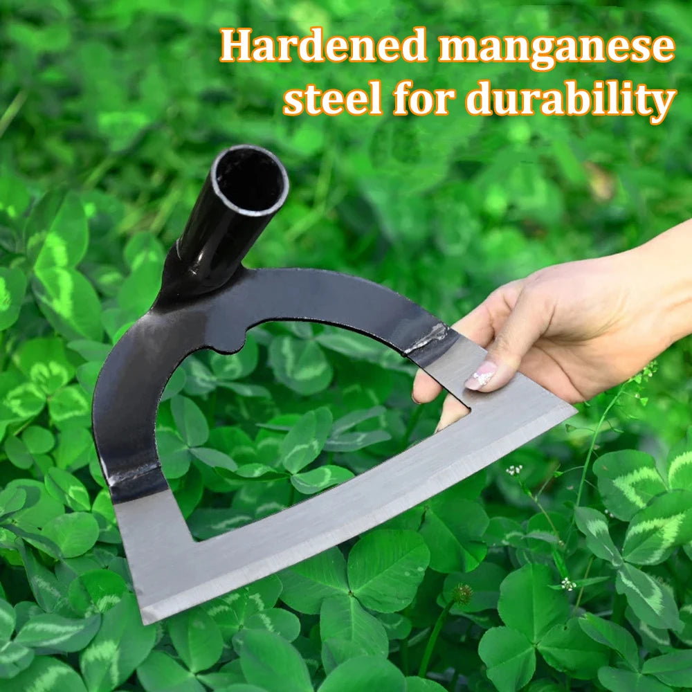 Handheld Hollow Hoe – Manganese Steel Weeding & Soil Loosening Tool