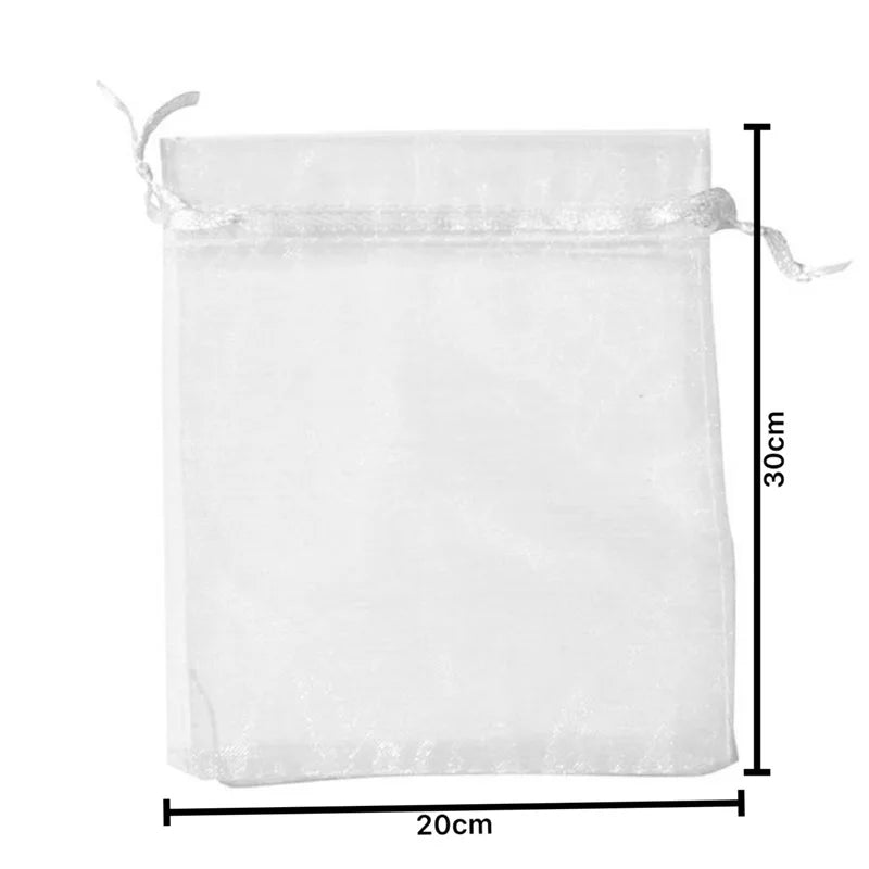 1–100pcs Green Fruit Protection Mesh Bags – Anti-Bird & Pest Netting