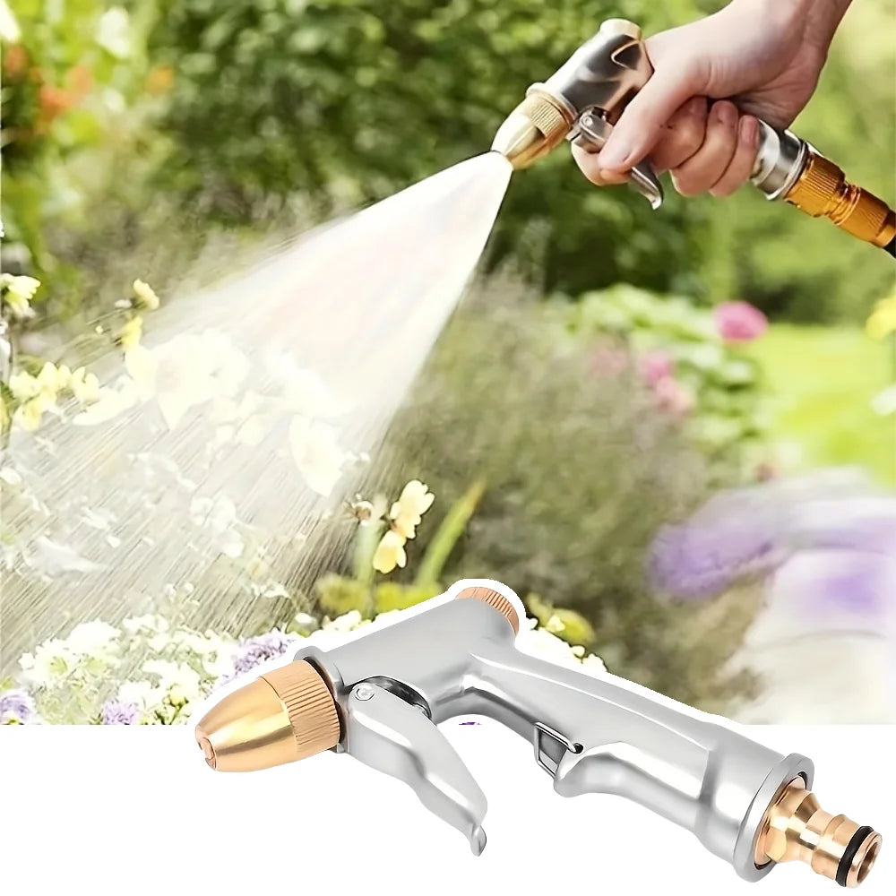 High-Pressure Water Spray Nozzle for Car Wash & Garden Use