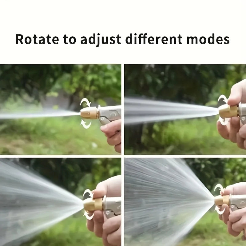 High-Pressure Water Spray Nozzle for Car Wash & Garden Use