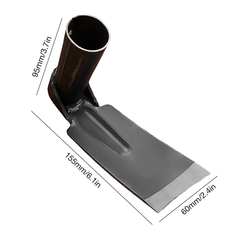 Durable Small Hoe for Soil Digging and Weeding – Manganese Steel Tool