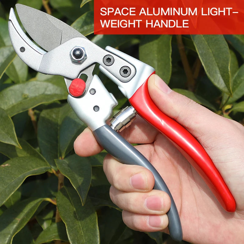 AIRAJ Bypass Pruning Shears – Sharp Garden Clippers for Trees & Bonsai