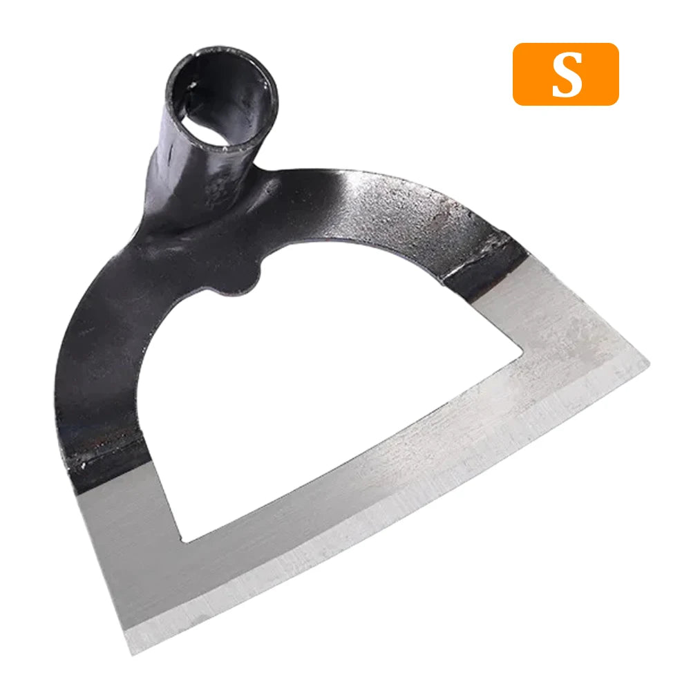 Handheld Hollow Hoe – Thickened Manganese Steel Weeding & Soil Loosening Tool for Gardening & Vegetable Planting