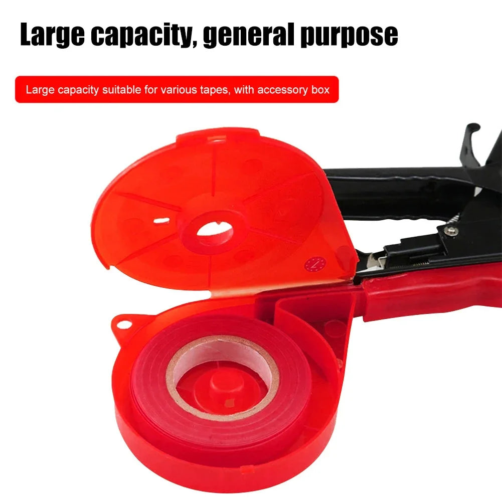 6-20pcs PVC Plant Tie Tape with Staples — Branch Tying Tape for Garden Tools & Tying Machines (Vegetables, Vines, Fruit Trees)