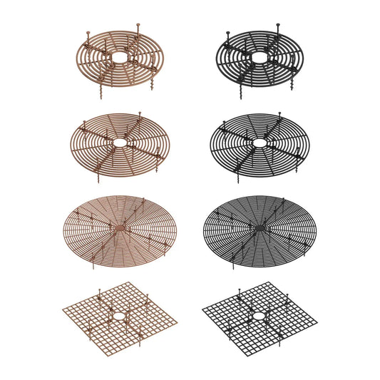 Cuttable Plant Pot Grid Cover — Soil Protector for Indoor & Outdoor Flower Pots, Prevents Soil Loss & Enhances Airflow