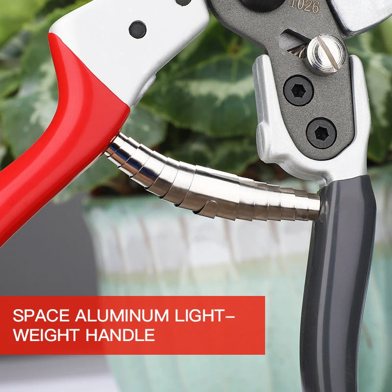 AIRAJ Bypass Pruning Shears – Sharp Garden Clippers for Trees & Bonsai
