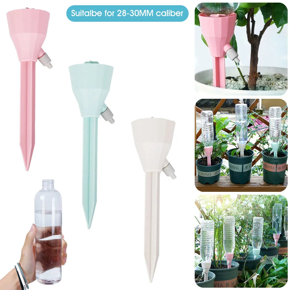 3Pcs Adjustable Self-Watering Spikes for Indoor & Outdoor Plants